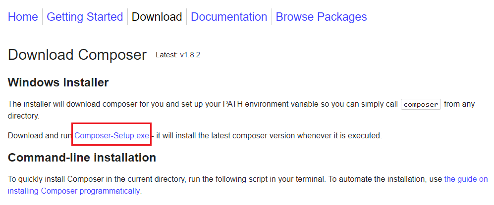 Tutorial Instalasi Composer untuk Laragon dan Xampp