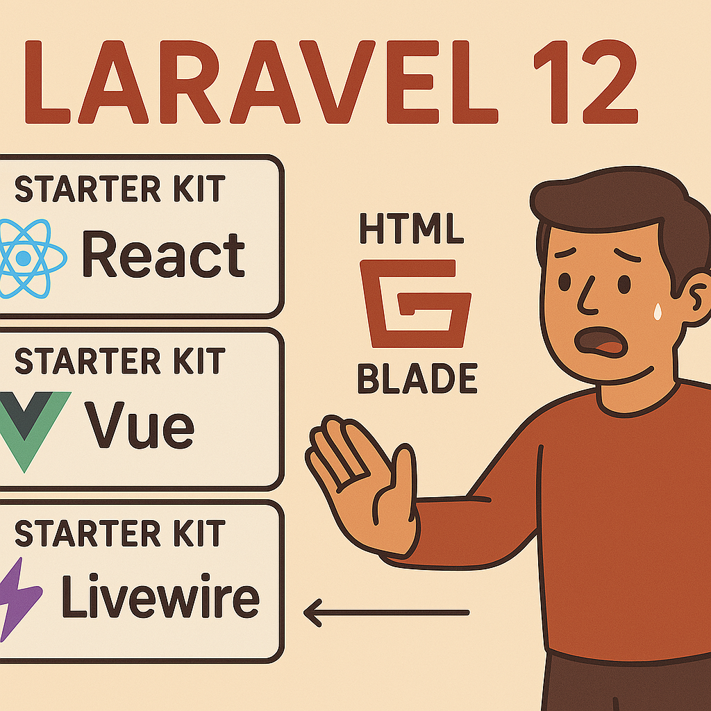 Install Laravel 12 dengan HTML dan Tailwind CSS (Blade) #1
