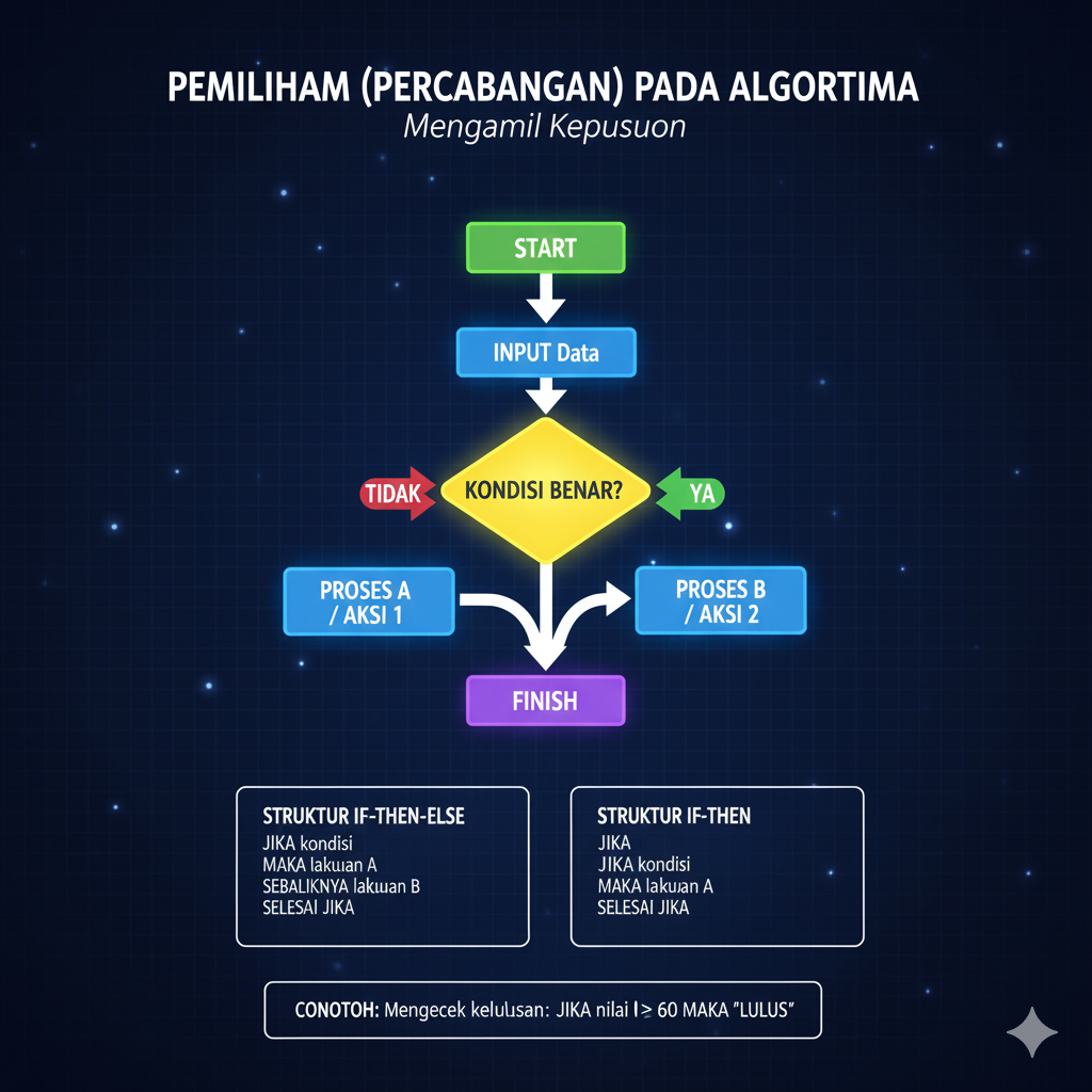 Mengambil Keputusan: Memahami Percabangan dalam Algoritma