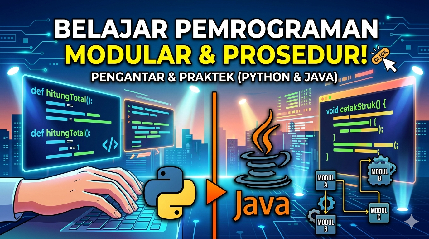 Menembus Batas Code Spaghetti: Pengantar Pemrograman Modular dan Prosedur